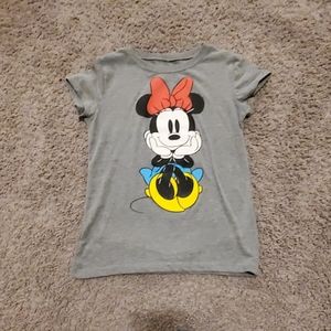 GREY DISNEY MINNIE MOUSE TSHIRT